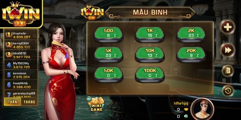 Mậu binh là một biến thể thú vị