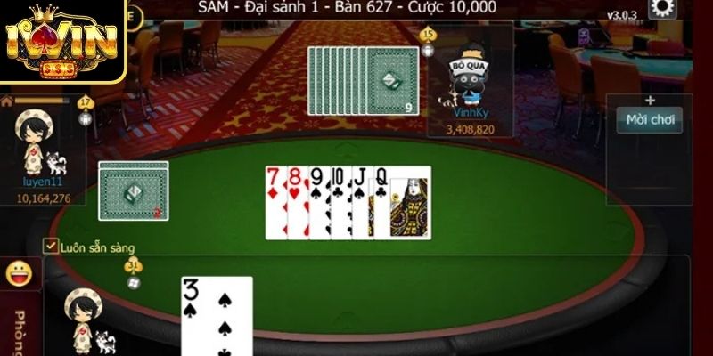 Học cách chơi sâm lốc Iwin qua thuật tay bài