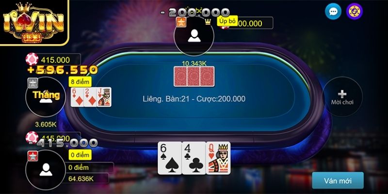 Chú ý đối thủ là  mẹo chơi bài liêng Iwin thắng