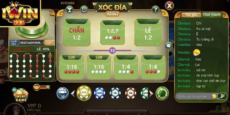 Xóc đĩa đổi thưởng Iwin là game dân gian